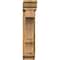 Ekena Millwork Balboa Traditional Rough Sawn Bracket w/ Offset Brace, Western Red Cedar, 6"W x 20"D x 28"H BKT0604X20X28BOA01RWR - alternate 4